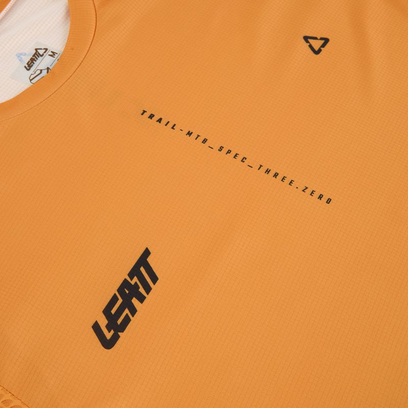 Men's cycling jersey Leatt MTB Trail 3.0 lager yellow 3