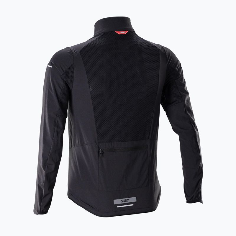 Men's cycling jacket Leatt MTB WindBlock 2.0 black 2