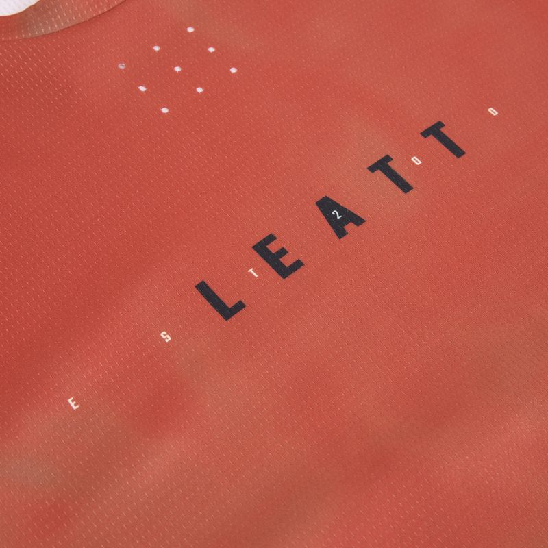 Men's cycling jersey Leatt MTB Gravity 4.0 dusty red 3