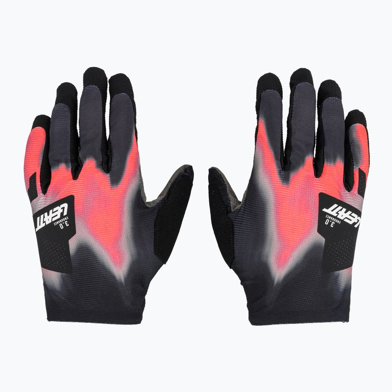 Men's cycling gloves Leatt MTB 3.0 Endurance heatmap red 2