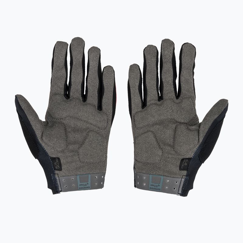 Men's cycling gloves Leatt MTB 3.0 Endurance heatmap red 3