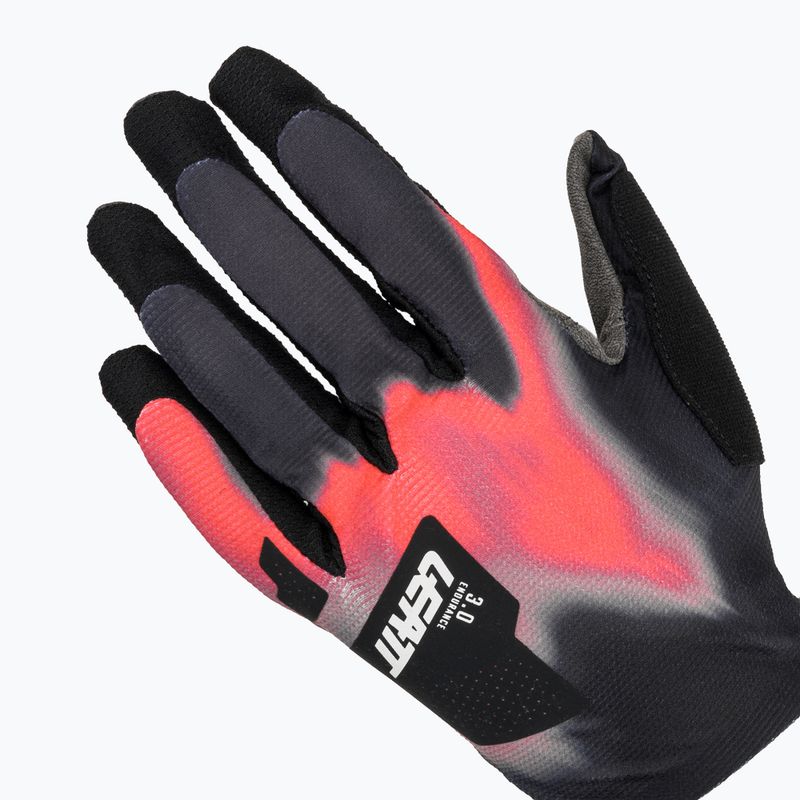 Men's cycling gloves Leatt MTB 3.0 Endurance heatmap red 4