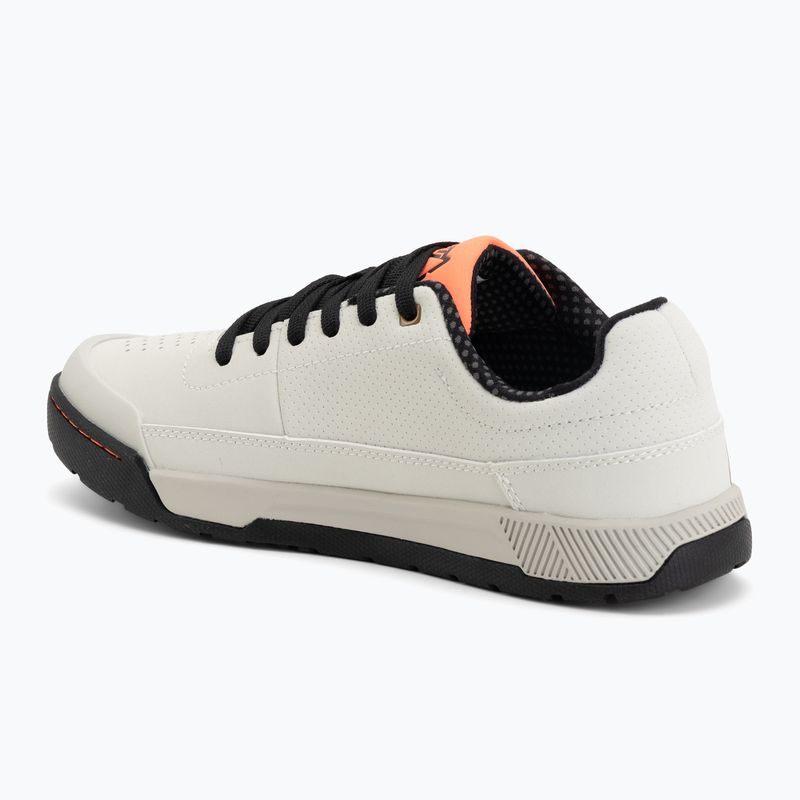 Men's cycling platform shoes Leatt Flat 2.0 cream white 3