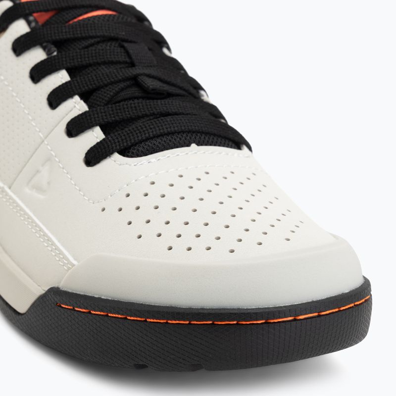 Men's cycling platform shoes Leatt Flat 2.0 cream white 7
