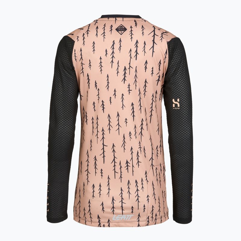 Women's cycling longsleeve Leatt MTB Trail 3.0 trails pink 2
