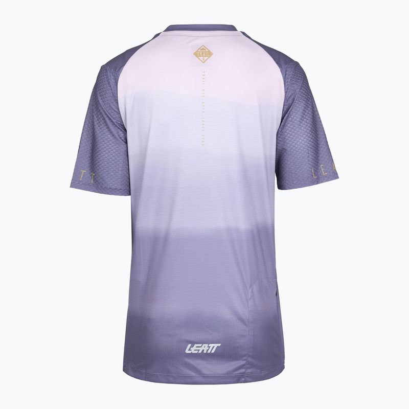 Women's cycling jersey Leatt MTB Trail 3.0 cosmic blue 2