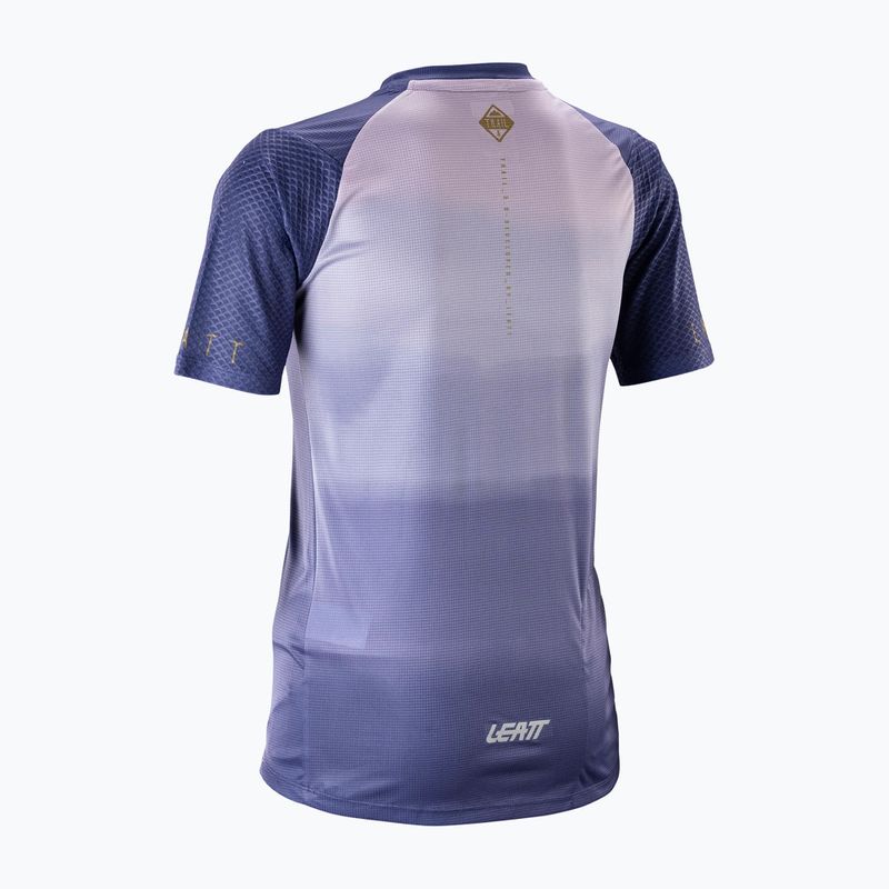 Women's cycling jersey Leatt MTB Trail 3.0 cosmic blue 2