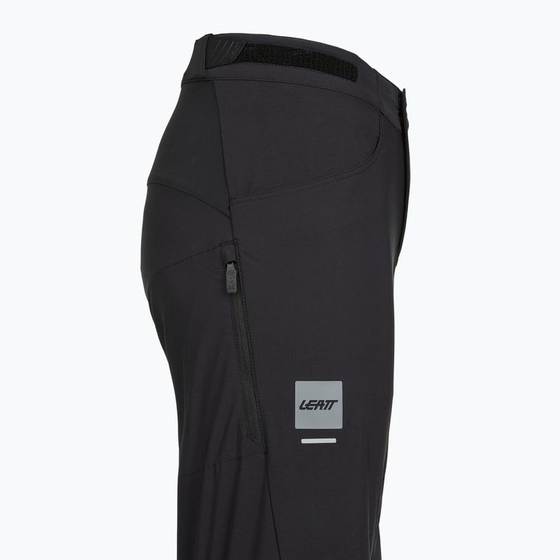 Women's cycling trousers Leatt MTB Trail 3.0 Liner ghost black 3