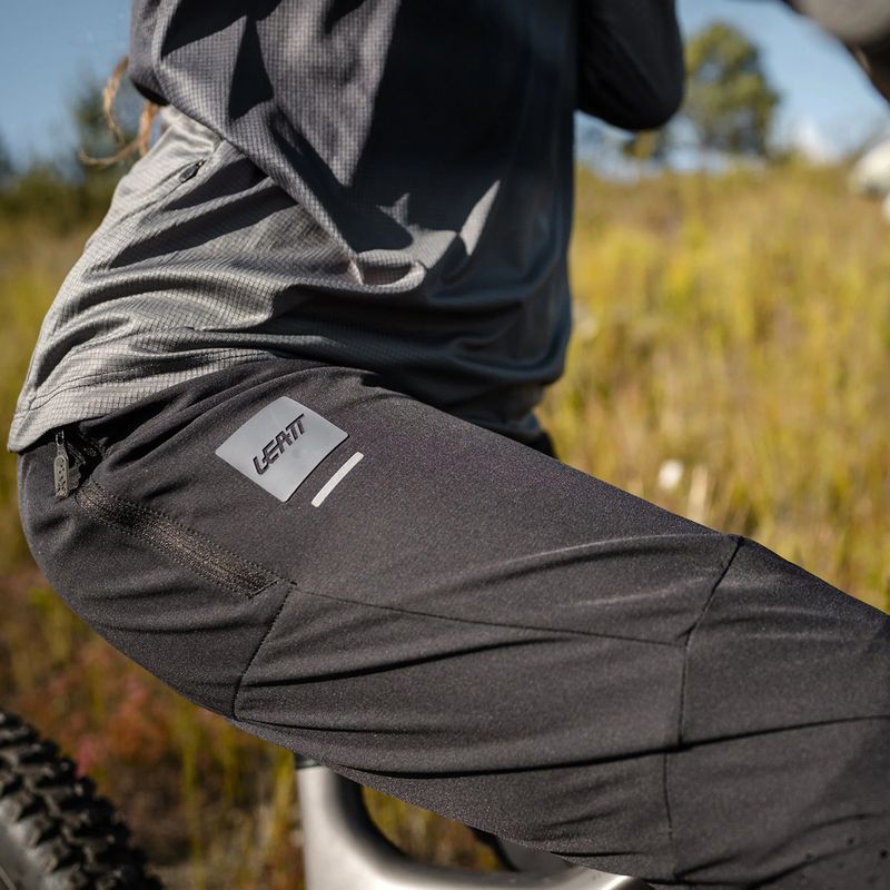 Women's cycling trousers Leatt MTB Trail 3.0 Liner ghost black 4