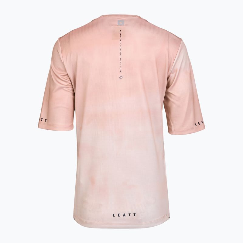 Women's cycling jersey Leatt MTB Gravity 4.0 dusty pink 2