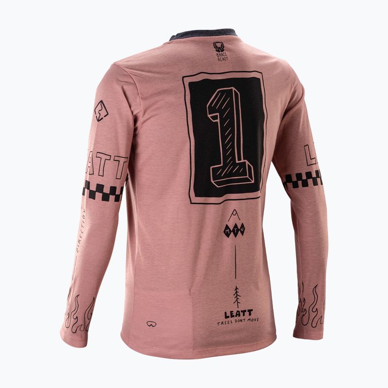 Women's cycling longsleeve Leatt MTB Gravity 3.0 W dusty pink 2