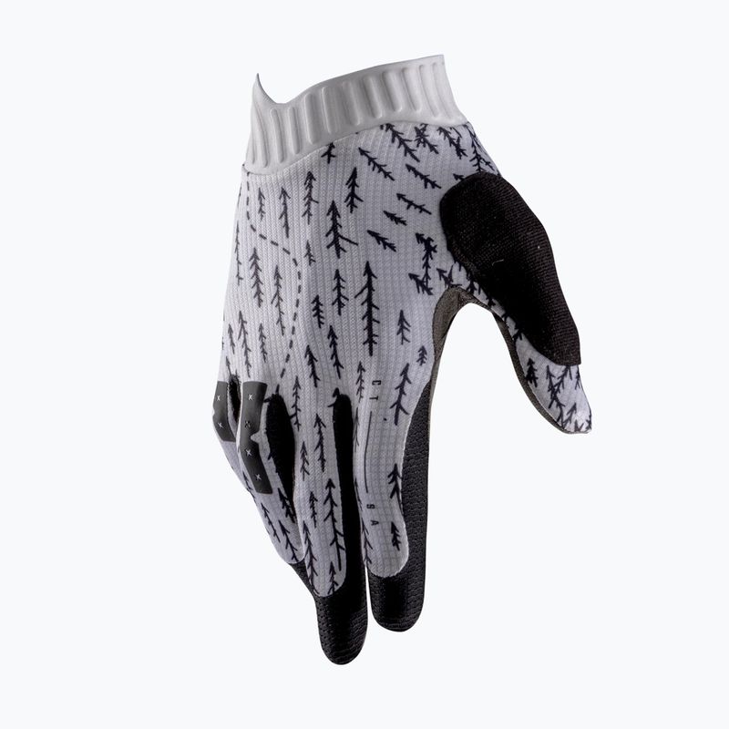 Women's cycling gloves Leatt MTB 1.0 GripR trails white 2