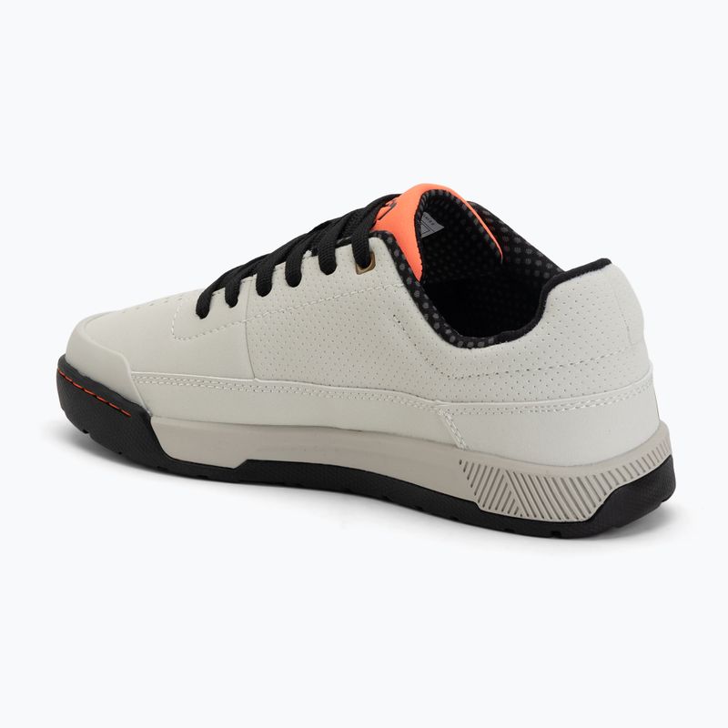 Women's cycling platform shoes Leatt Flat 2.0 W cream white 3