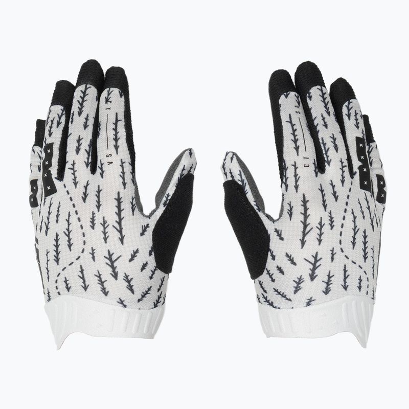 Children's cycling gloves Leatt MTB 1.0 GripR Jr trails white 2