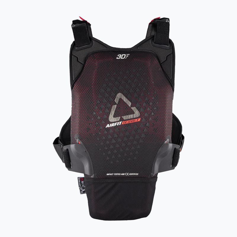 Cycling body armour Leatt Chest Protector 3DF AirFit Evo black 2