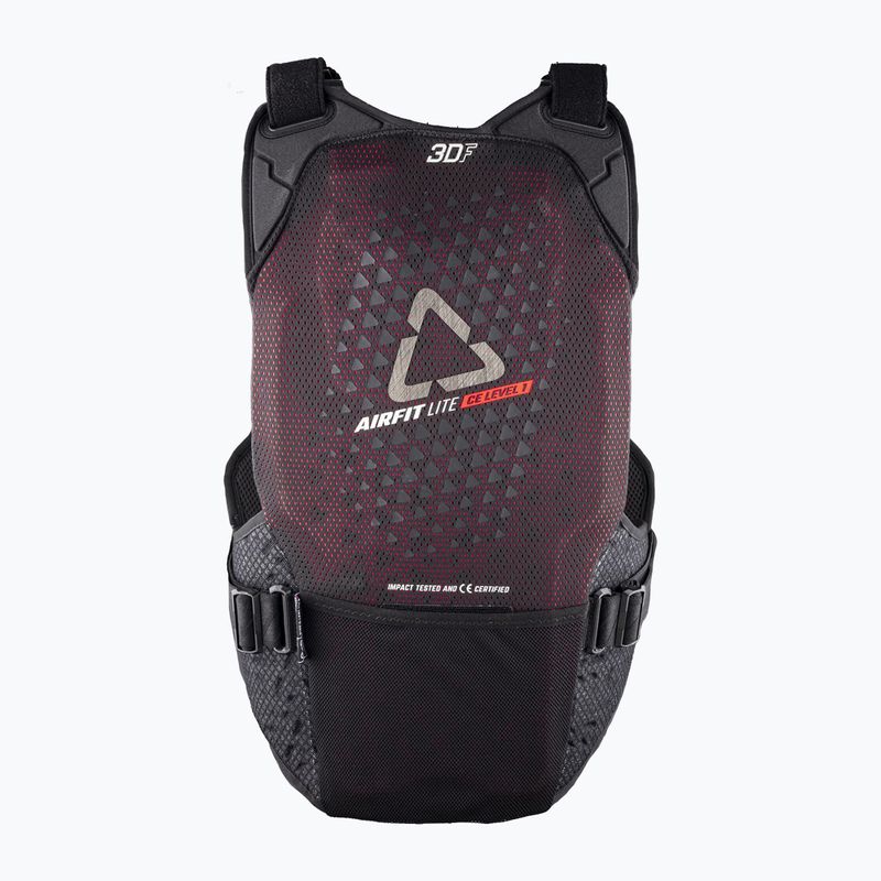 Cycling body armour Leatt Chest Protector 3DF AirFit Evo Lite black 2