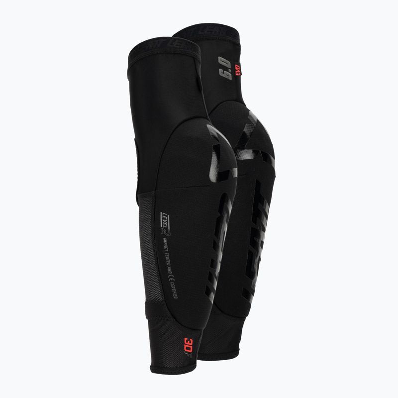 Elbow cycling guards Leatt 3DF 6.0 Evo black