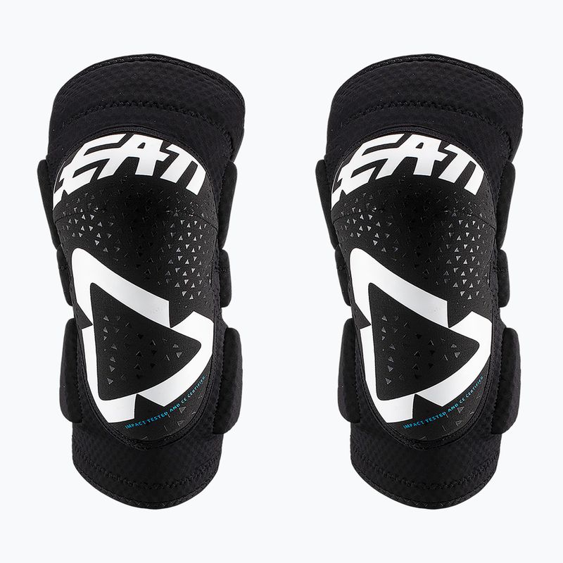 Leatt 3DF 5.0 Mini white/black children's cycling knee protectors