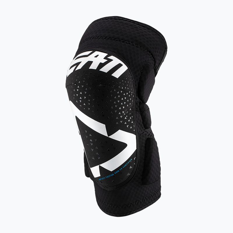 Leatt 3DF 5.0 Mini white/black children's cycling knee protectors 2