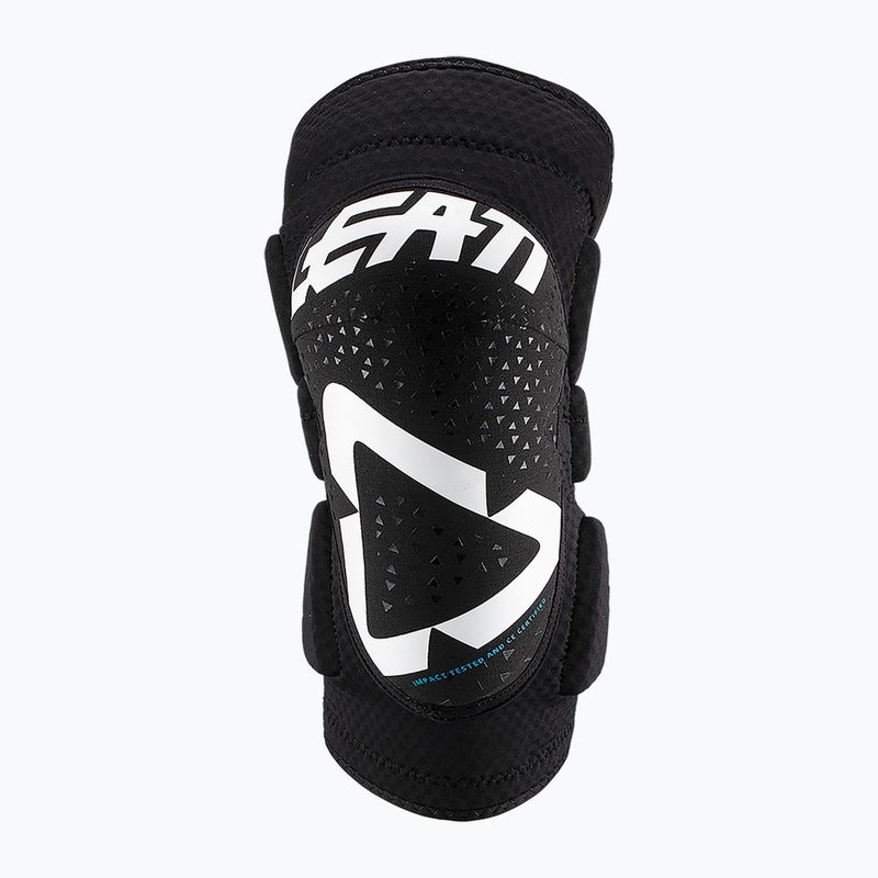 Leatt 3DF 5.0 Mini white/black children's cycling knee protectors 3