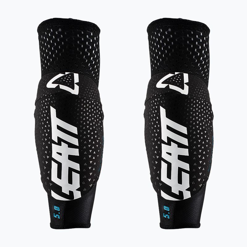 Leatt 3DF 5.0 Mini white/black children's bike elbow protectors
