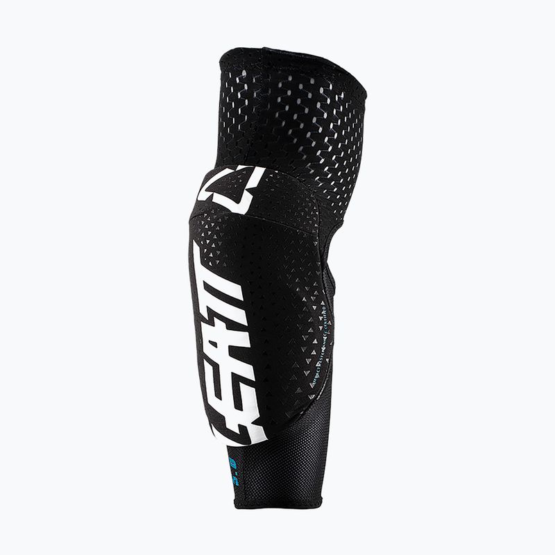 Leatt 3DF 5.0 Mini white/black children's bike elbow protectors 2
