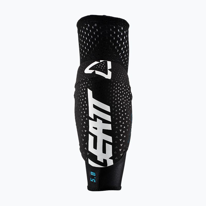 Leatt 3DF 5.0 Mini white/black children's bike elbow protectors 3