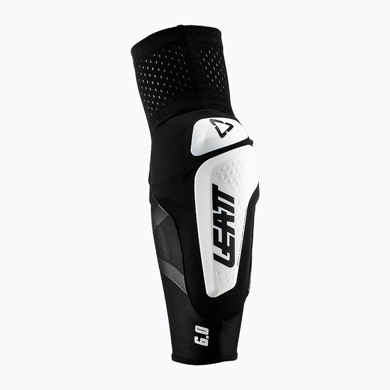 Leatt 3DF 6.0 white/black bike elbow protectors 3