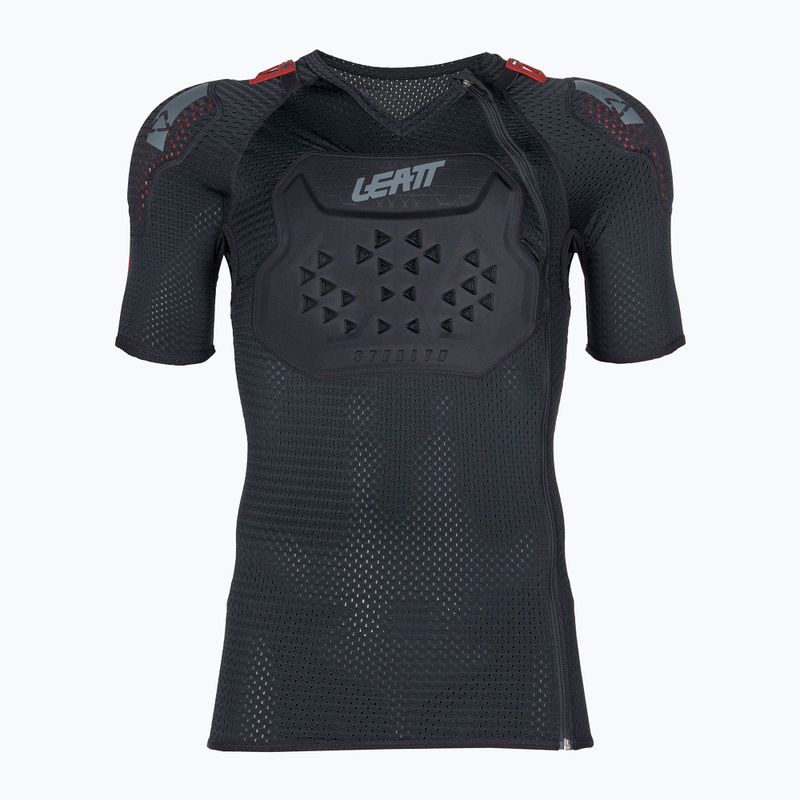 Leatt Airflex SS cycling jersey with protectors black 5020004240
