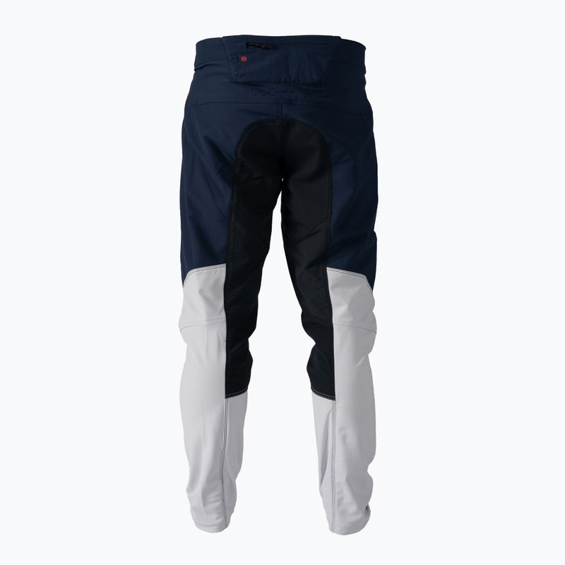 Leatt MTB 4.0 men's cycling trousers blue and white 5021110920 2