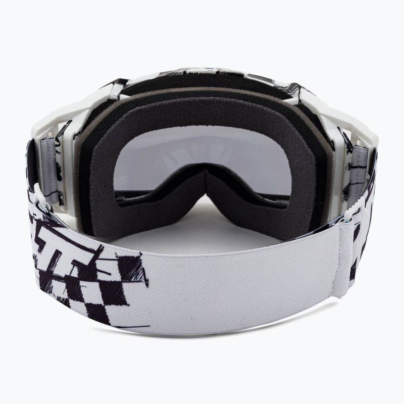 Leatt Velocity 5.5 checker/smoke cycling goggles 8022010350 3