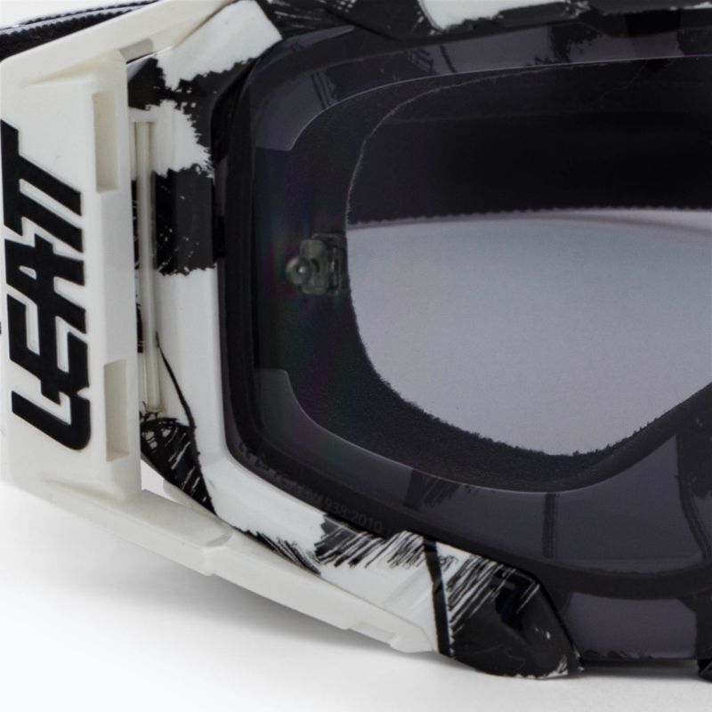 Leatt Velocity 5.5 checker/smoke cycling goggles 8022010350 5