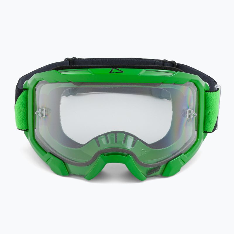 Leatt Velocity 4.5 neon lime / clear cycling goggles 8022010490 2