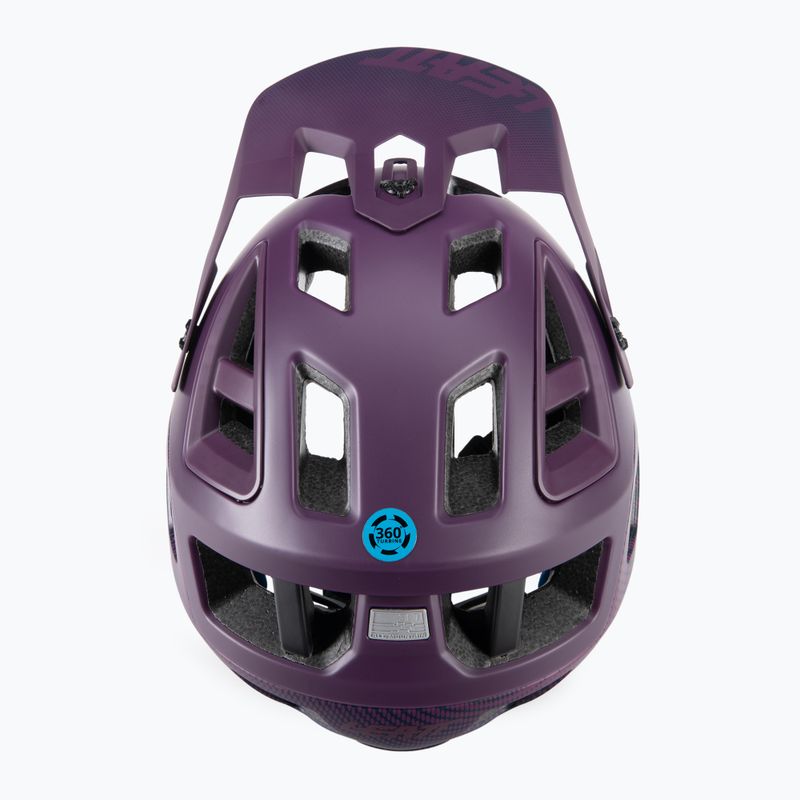 Leatt MTB 3.0 Allmtn V22 bike helmet navy blue 1022070660 6