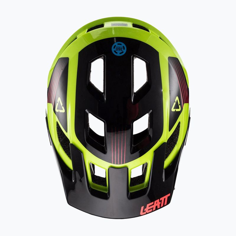 Children's bike helmet Leatt MTB AllMtn 1.0 V22 Jr lime 5
