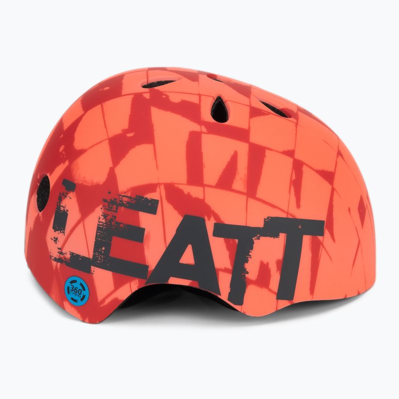 Leatt MTB Urban 1.0 V22 Jr children's bike helmet coral 3
