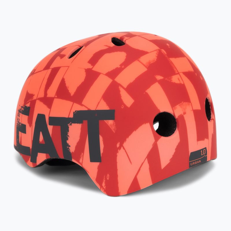 Leatt MTB Urban 1.0 V22 Jr children's bike helmet coral 4
