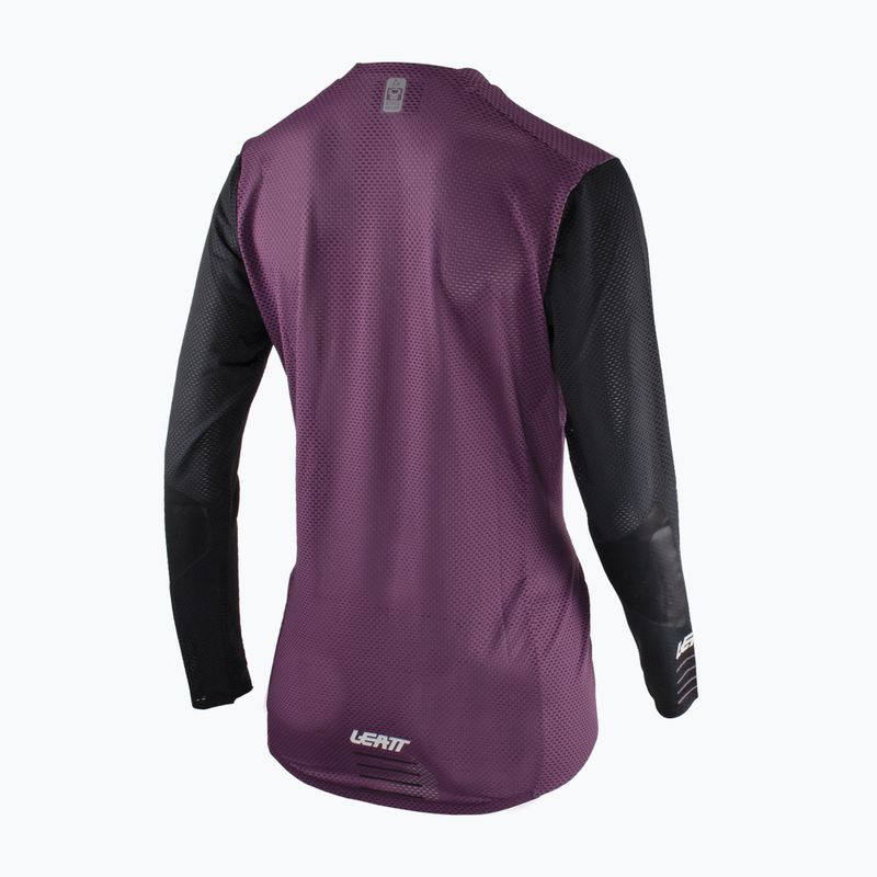 Leatt MTB Gravity 4.0 women's cycling jersey purple 5022080640 4
