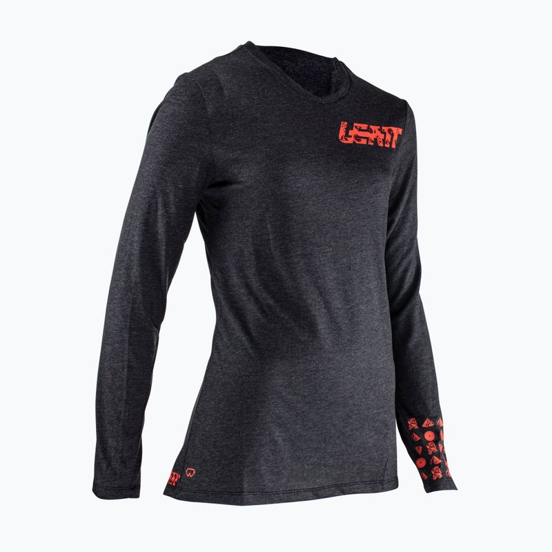 Leatt MTB Gravity 2.0 women's cycling jersey black 5022080650