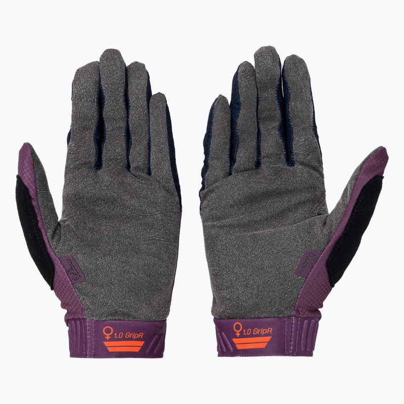 Leatt MTB 1.0 Gripr women's cycling gloves purple 6022090230 2