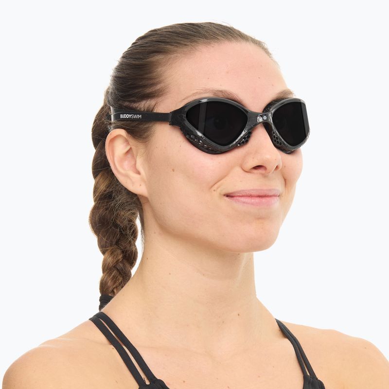 Swim goggles BuddySwim Ozean black / smoke 3
