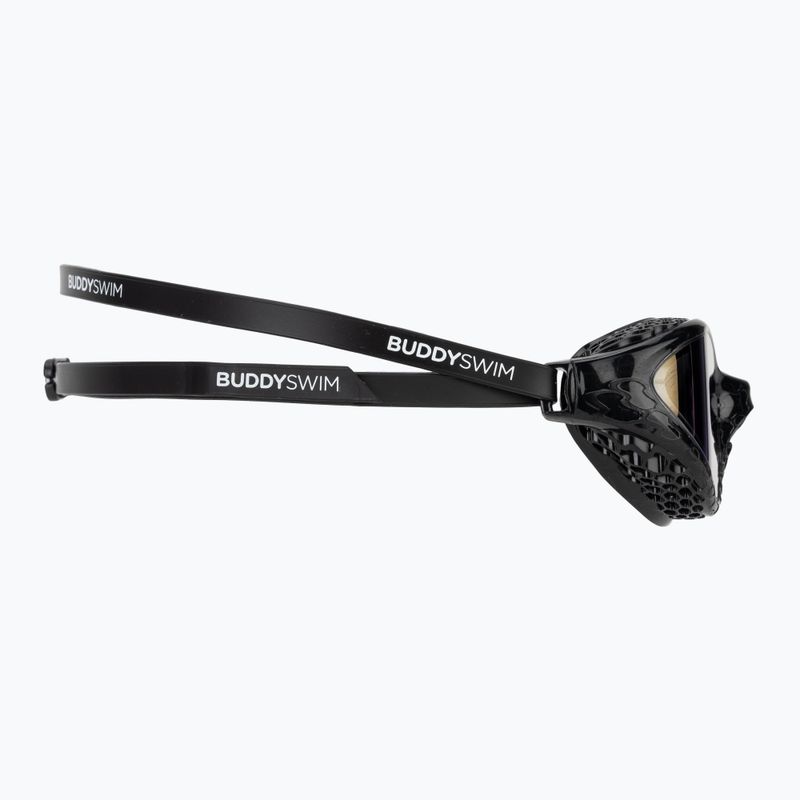 Swim goggles BuddySwim OzeanX Mirror black / blue 3