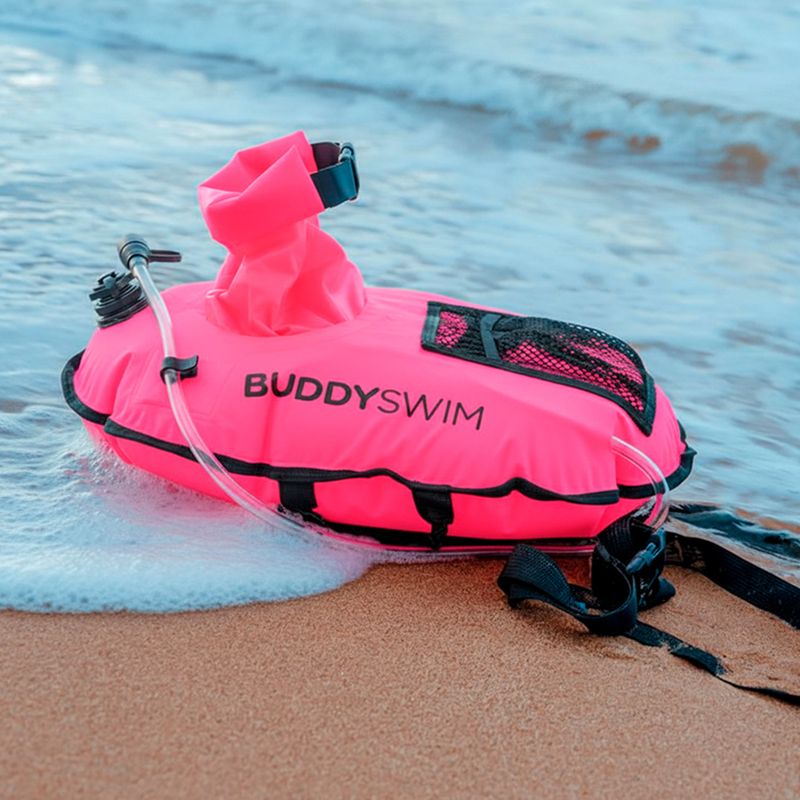 Safety buoy Buddyswim Hydrastation Pro 10 l pink 4