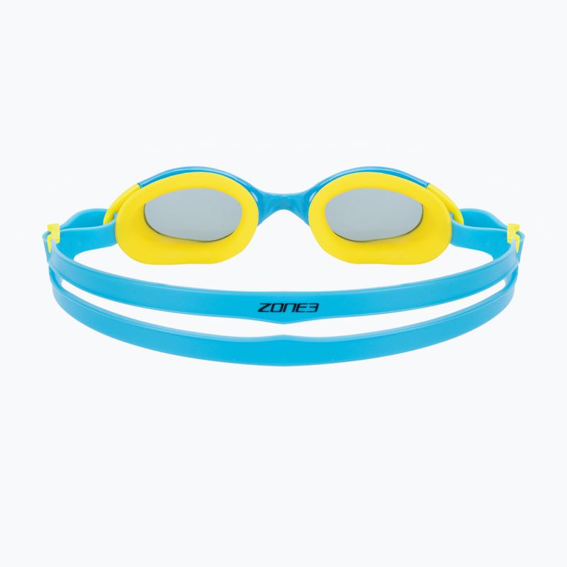 ZONE3 Aquahero blue/yellow/clear swimming goggles 5