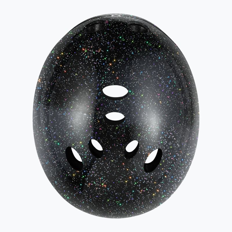 Triple Eight The Certified Sweatsaver black glitter helmet 3