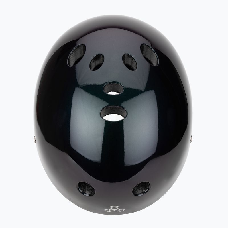 Helmet Triple Eight Deep Cover Barbie Skates purple/green 6