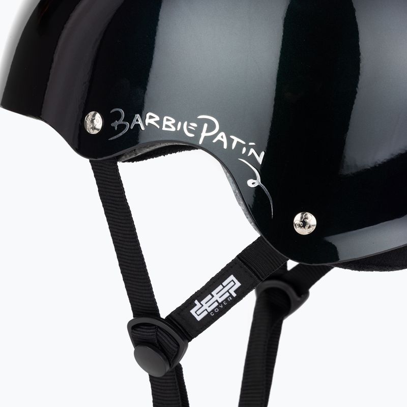 Helmet Triple Eight Deep Cover Barbie Skates purple/green 7