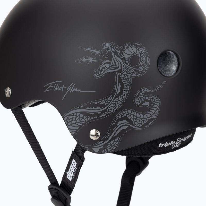 Helmet Triple Eight Deep Cover Elliot Slogan elliot sloan 7