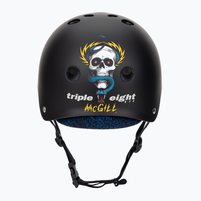Helmet Triple Eight Deep Cover Mike Mcgill black mcgill 4
