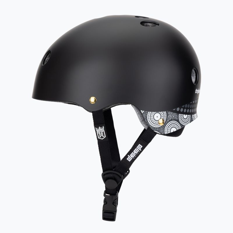 Helmet Triple Eight Deep Cover Keegan Palmer black keegan 3
